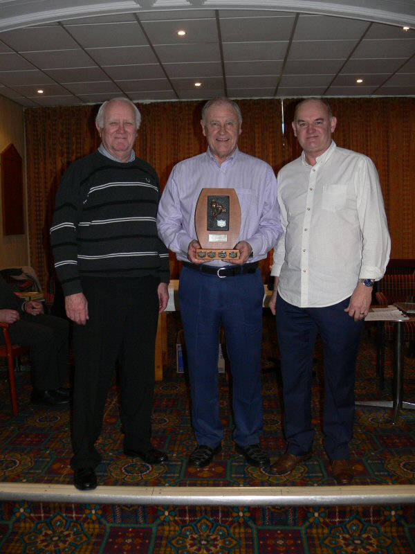 Joint Winners of the Div.1 High Break Trophy - Peter Brown and Nigel Holmes (Elite A)