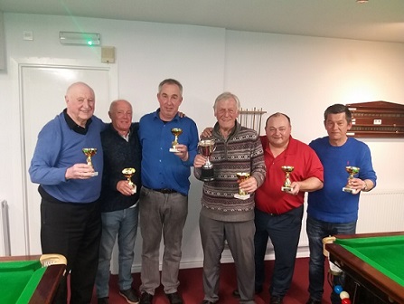 Congratulations to Les Dodd Snooker Centre   2018 -19  2nd Division C.G. Oliver Cup Winners 