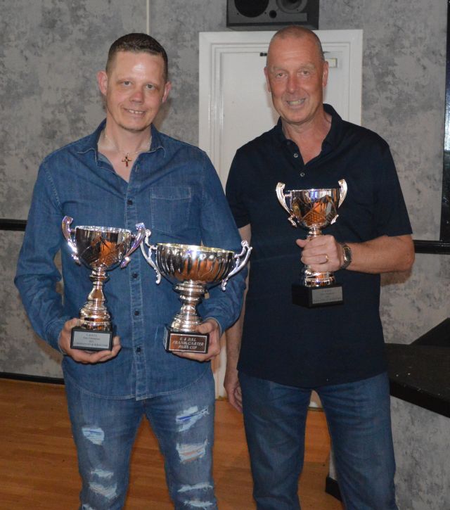 Pairs Cup Winners   Colin Rowlinson & Mark Hallsor 