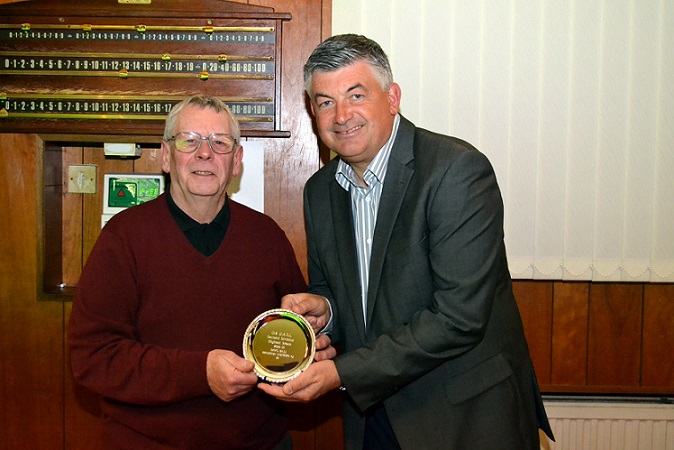 Division Two Highest Break 2014-15 - Dave Ball (Aughton Institute C) 37.