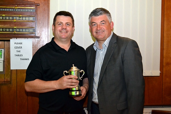 Individual Championship Winner 2014-15 - Paul Williams (Crosby Village SC).