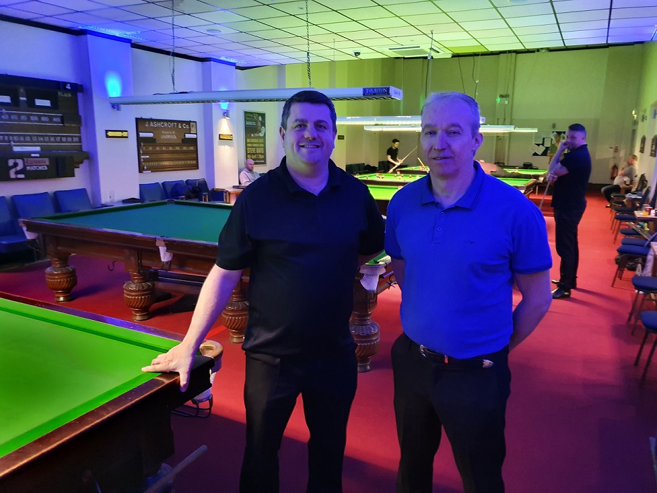 Merseyside Champion Of Champions Finalists 2019-20 - Paul Williams & Gareth Hibbott (Representimg Ormskirk League)