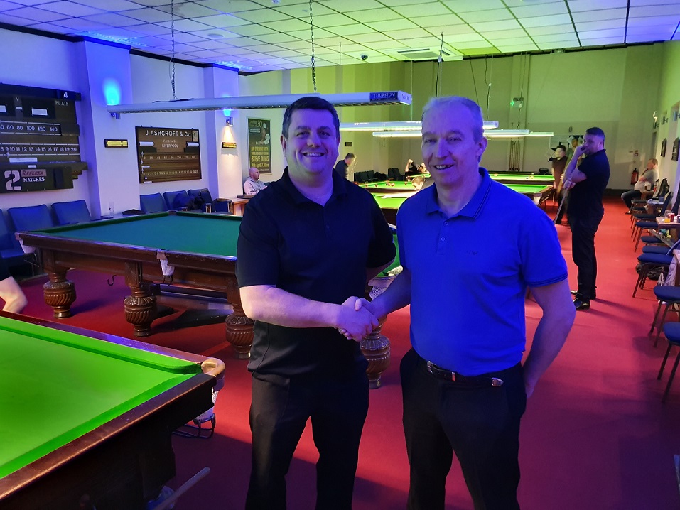 Merseyside Champion Of Champions Finalists 2019-20 - Paul Williams & Gareth Hibbott (Representimg Ormskirk League)