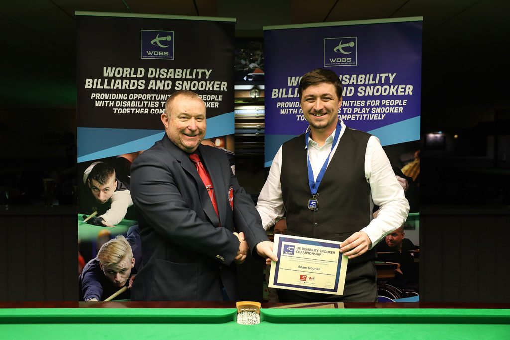 Adam Noonan 2022 UK Disability Champion